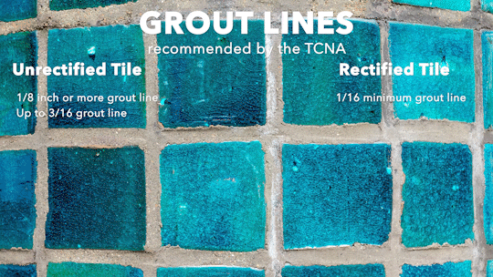 Tile Grout Lines