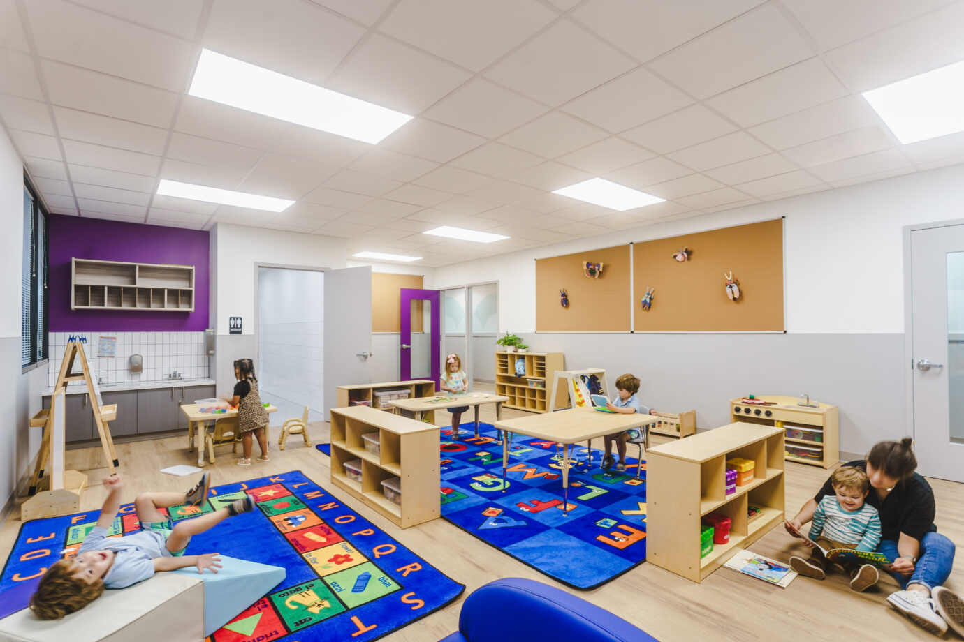 Cobalt Katanga LVT in daycare