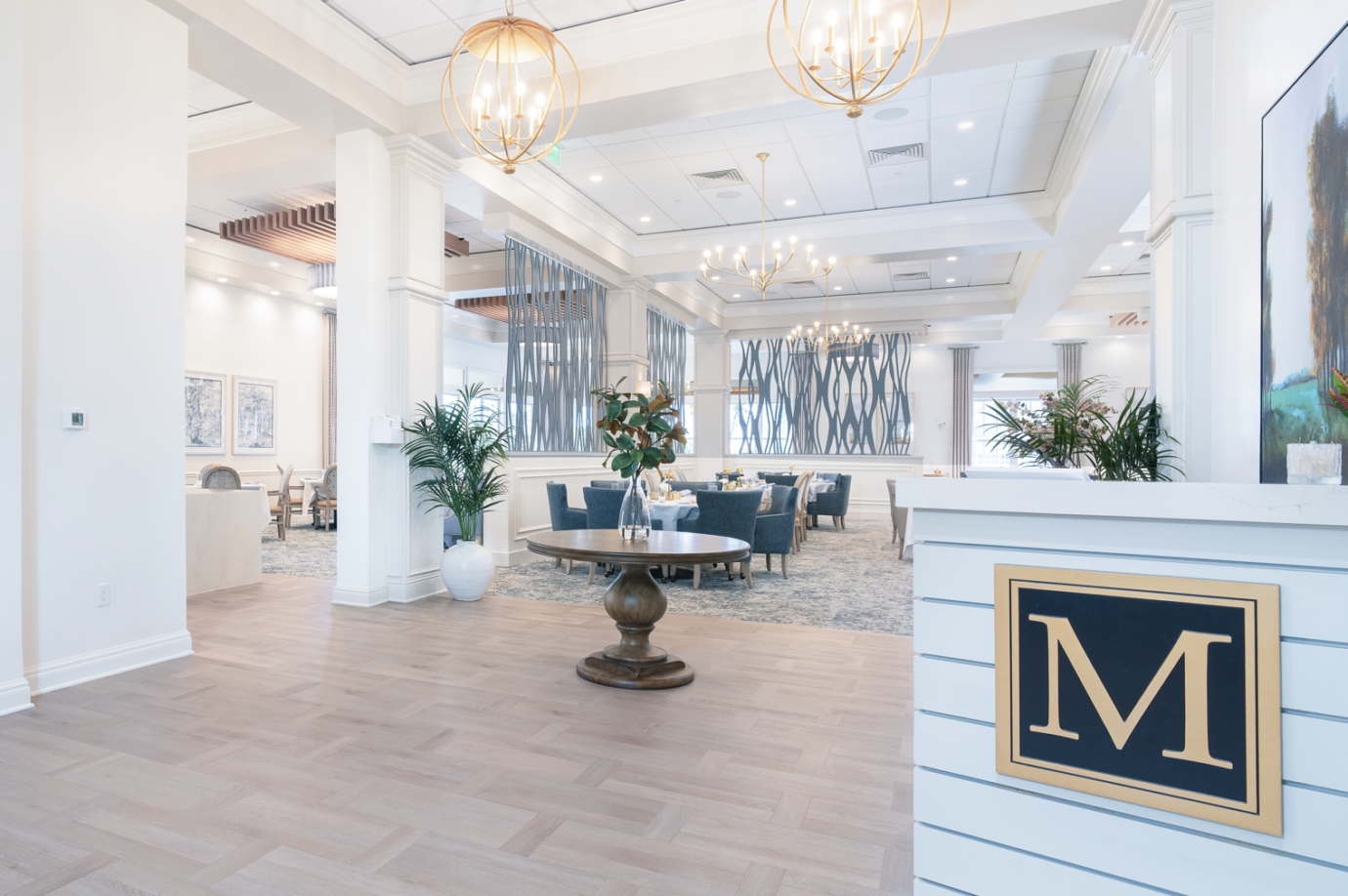 LVT in Jacaranda Trace Senior Living Clubhouse