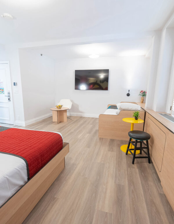 LVT installed in Pod 51 NYC Rooms