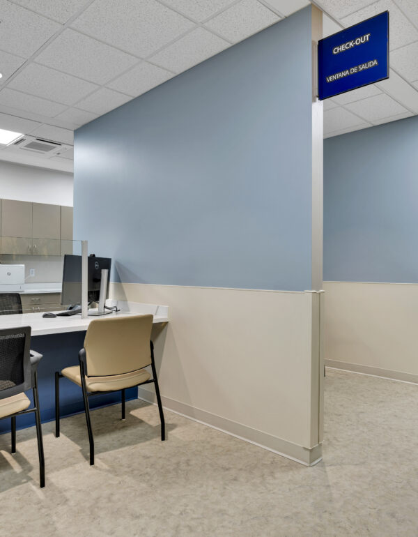 Choptank Community Health System Federalsburg, MD - LVT in check in area