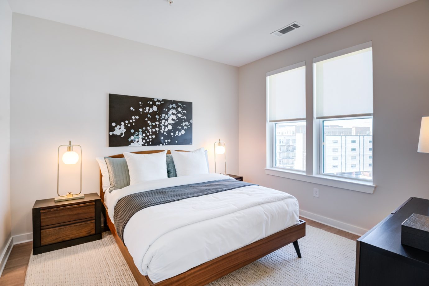 LVT installed in apartment unit