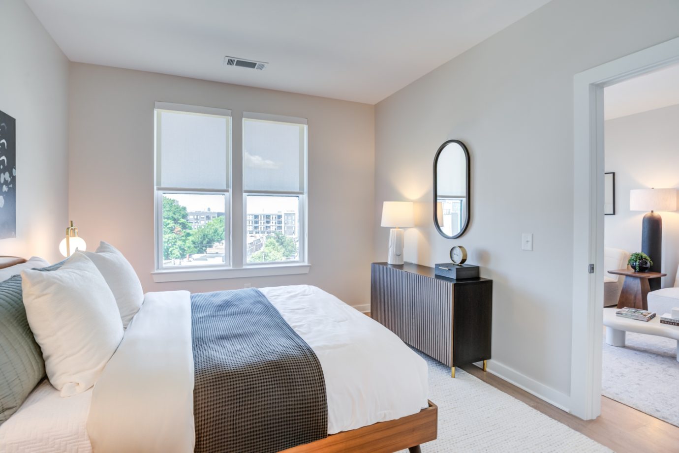 LVT installed in apartment unit